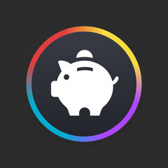 Piggy Bank - App Button