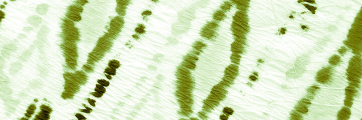 Green Grass Ogee Pattern. Tie Dye Shibori. 