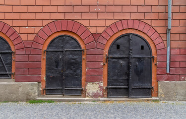 architectural detail in Passau