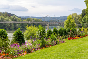 Fototapeta premium park around Passau