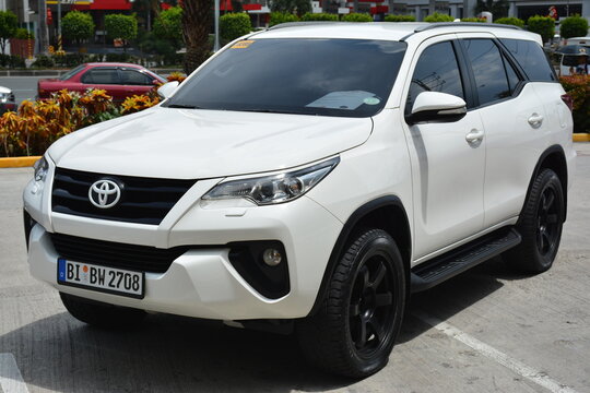 Toyota fortuner at Toyota carfest on May 26, 2019 in Pasay, Philippines