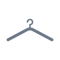 Hanger Flat Icon Vector Logo Template Illustration