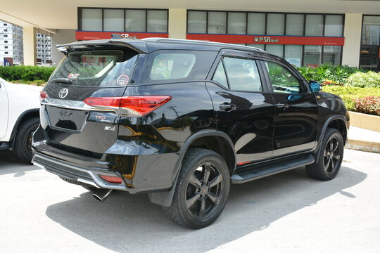 Toyota fortuner at Toyota carfest on May 26, 2019 in Pasay, Philippines