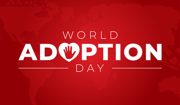 World Adoption Day Background Illustration