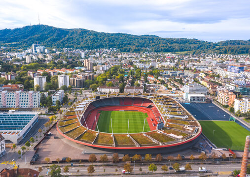 Letzigrund Stadium, Zurich / Switzerland - September 2020