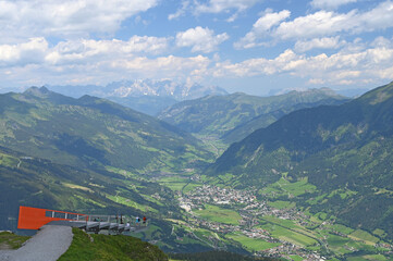 viewpoint Stubnerkogel mountain Bad Hofgastein Austria