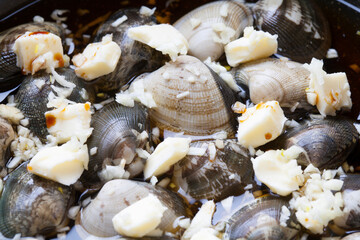 あさりの酒蒸し