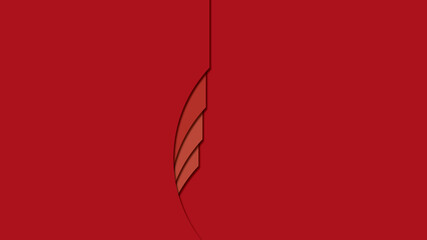 Modern abstract red background. Minimal elegant design.