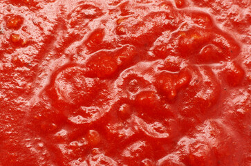 Background of tomato red sauce