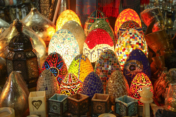 Hand Crafted Mosaic lanterns 
