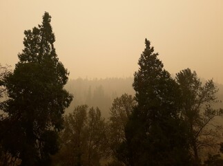 Fototapeta premium sunset in the mountains