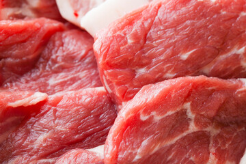 焼肉の盛り合わせ