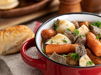 Beef Stew With Carrots and Potatoes