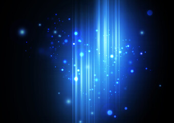 Vector transparent glitter light background.