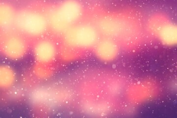 abstract Christmas background with glowing lights