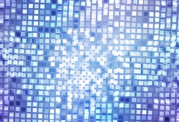 Light Pink, Blue vector background in polygonal style.