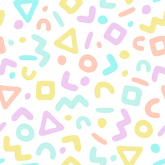 Abstract memphis background 