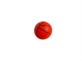 Basketball isolated on white background