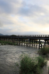 嵐山、渡月橋