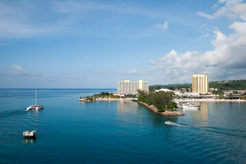 Obraz premium Ocho Rios Resort Town Beaches