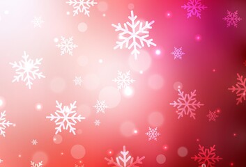 Light Red vector template in carnival style.