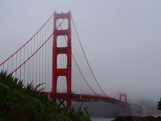 Fototapeta na wymiar North America, United States, California, the Golden Bridge in San Francisco