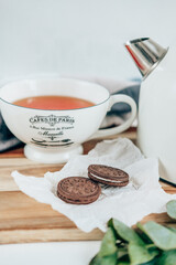 Mug with cookies