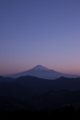 清水区吉原からの富士山