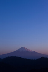 Fototapeta premium 清水区吉原からの富士山