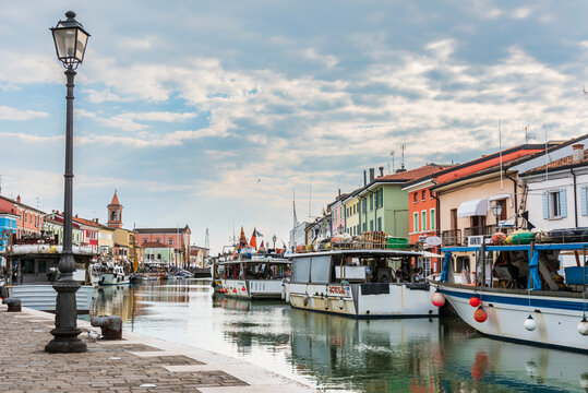 The ancient canal port of Cesenatico