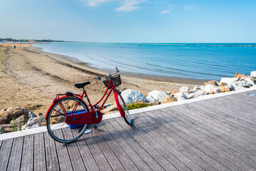 Fototapeta premium The ancient canal port of Cesenatico