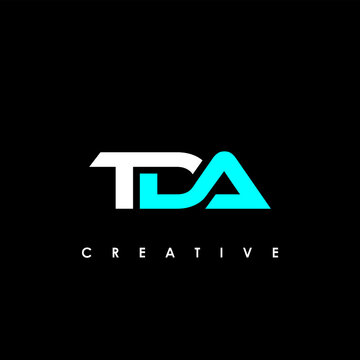 TDA Letter Initial Logo Design Template Vector Illustration	

