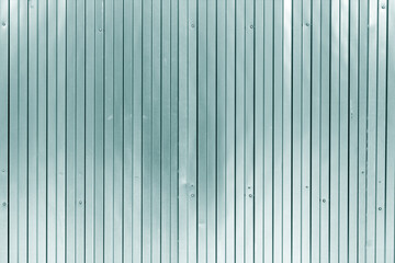 metal sheet fence texture in cyan tone