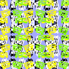 pattern yellow seamless