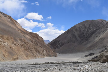 landscape in the himalayas