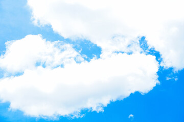 Blue sky with clouds