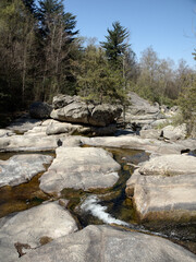 A river in La Cumbrecita, Cordoba province, Argentina.