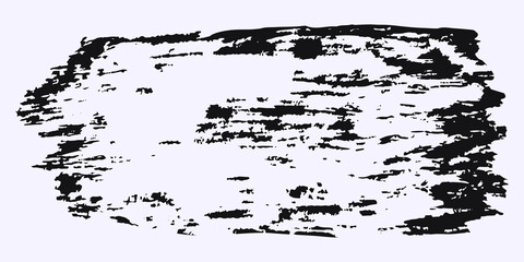 Abstract grunge element - isolated on white background - vector. Creative modern design concept