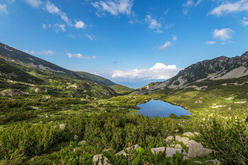 Fototapeta na wymiar Amazing Landscape of Pirin Mountain Bulgaria.
