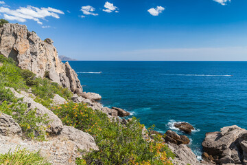 Fototapeta na wymiar Crimean landscape. Golitsyn trail