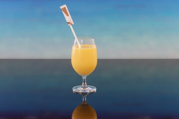 cocktail on a beach