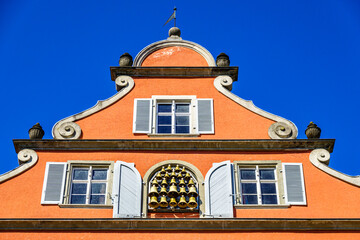 Fototapeta na wymiar historic facade in Lindau am Bodensee
