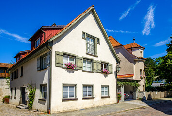 historic old town of Wangen in Germany