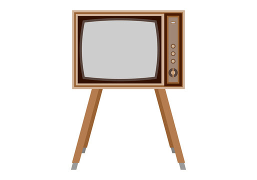 Televisi&oacute;n antigua y retro cl&aacute;sico.