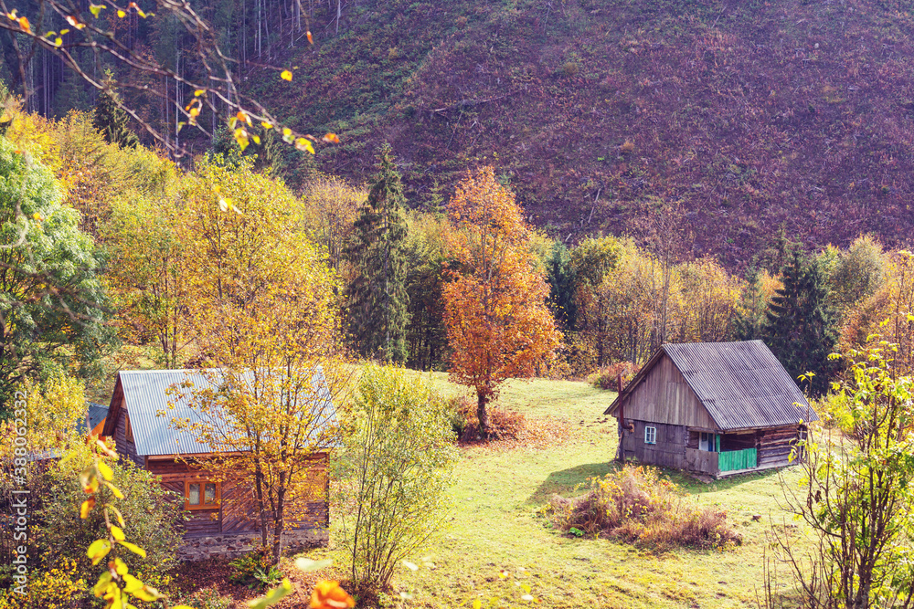 Poster autumn landscape