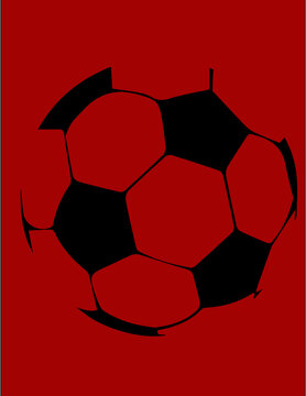 red soccer ball,soccer, ball, football, sport, game, white, isolated, play, illustration, black, team, 3d, sphere, competition, round, leather, sports, goal, object, soccerball, circle, flag, fun, equ