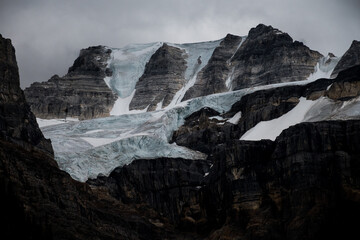 Beautiful glacier in Banff National Park