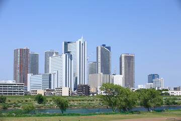 Obraz premium 武蔵小杉の再開発