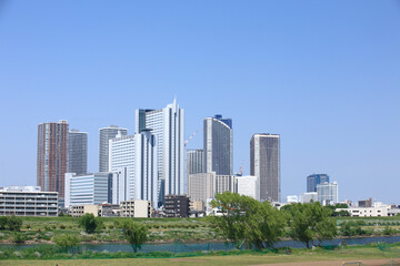 Fototapeta premium 武蔵小杉の再開発