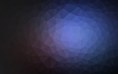 Obraz premium Light Green vector low poly background.
